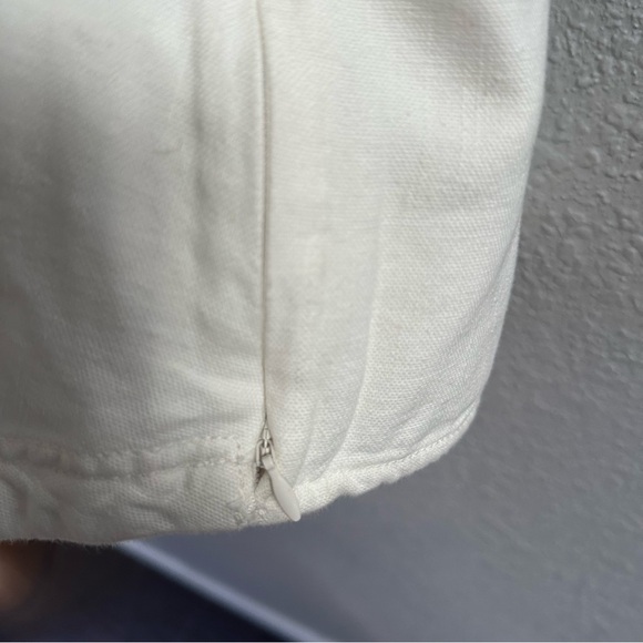 Pilcro by Anthropologie White Cotton Linen Corset Tank Top NWT Size 3X Plus - Picture 3 of 14